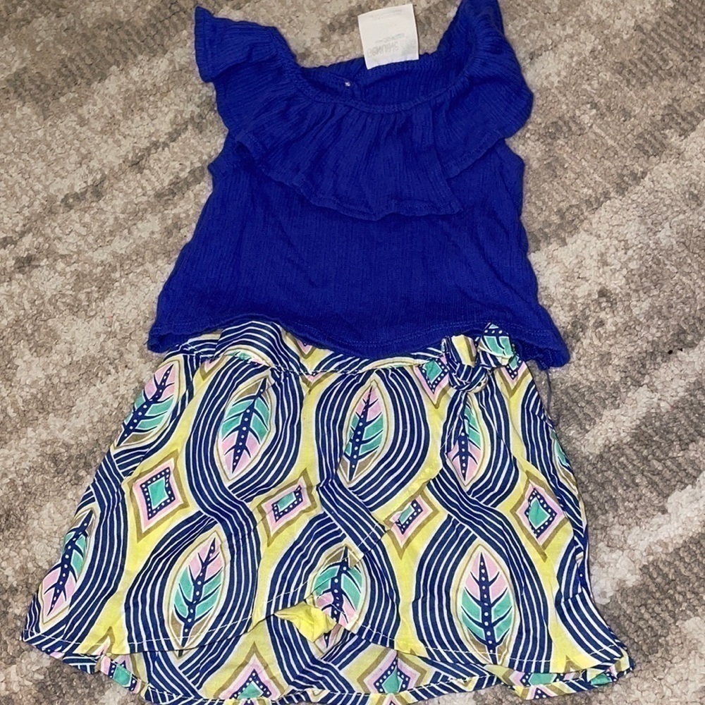 EUC Baby Girl Matching Set